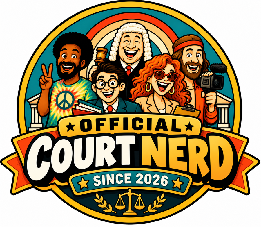 Official Court Nerd badge